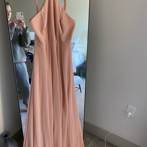 Blush pink maxi dress - Picture 2 of 3